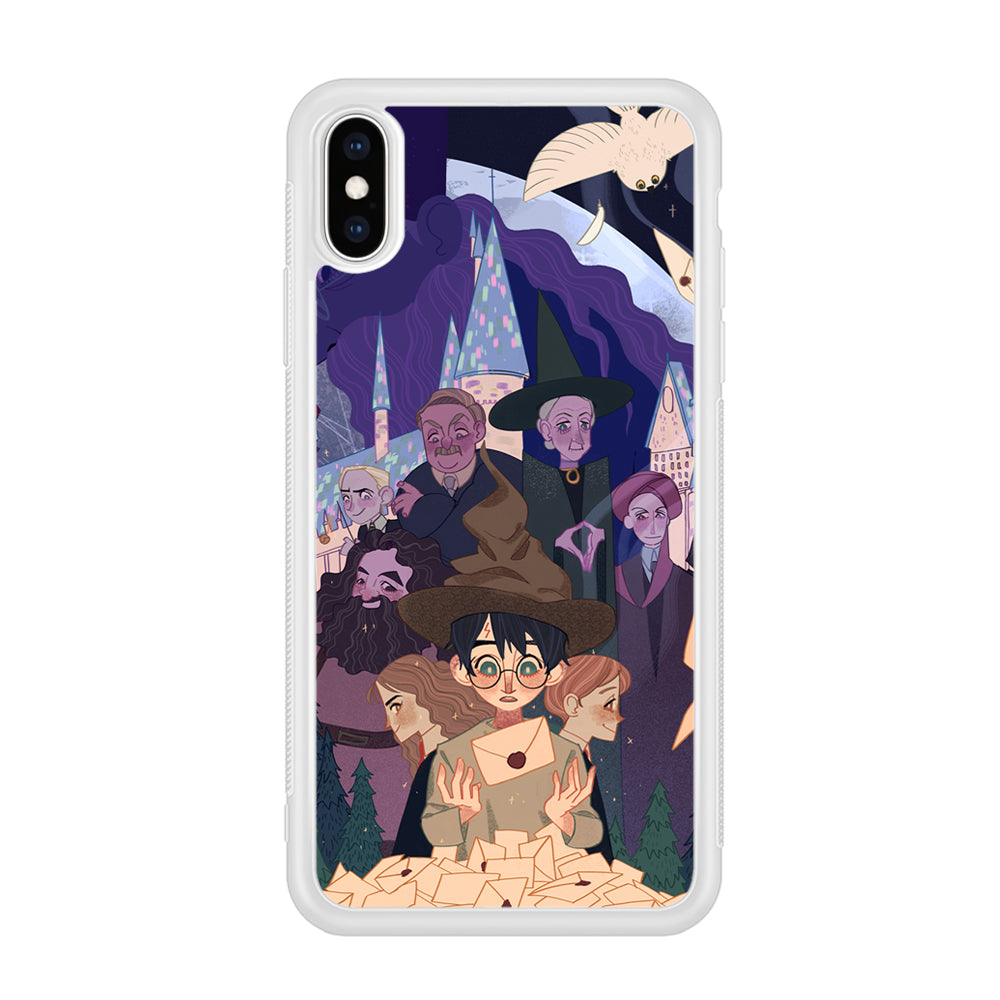 Harry Potter Imagine The Magic Letter iPhone X Case