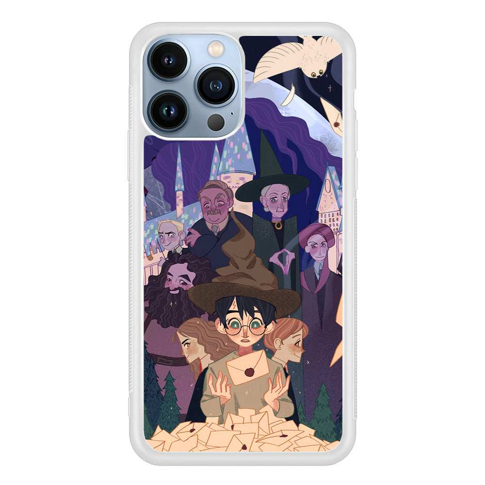 Harry Potter Imagine The Magic Letter iPhone 13 Pro Max Case