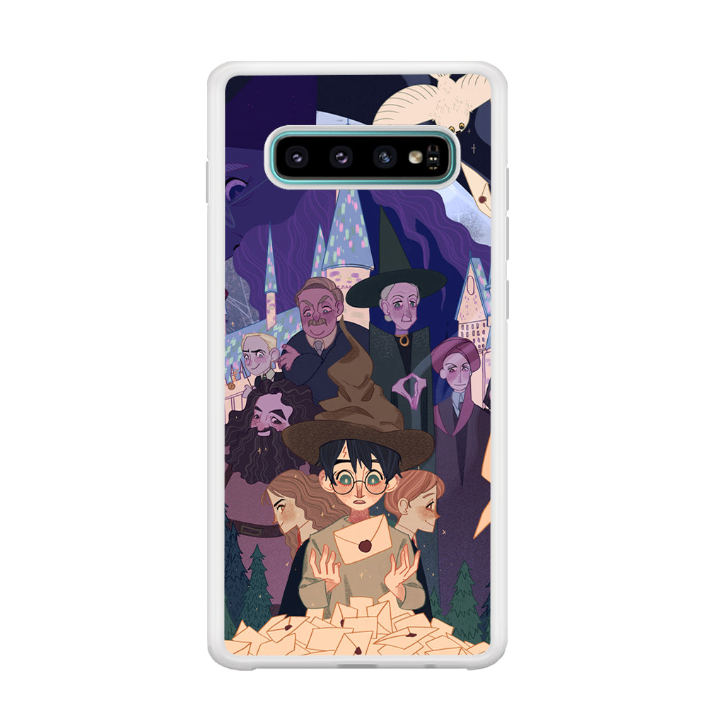 Harry Potter Imagine The Magic Letter Samsung Galaxy S10 Case