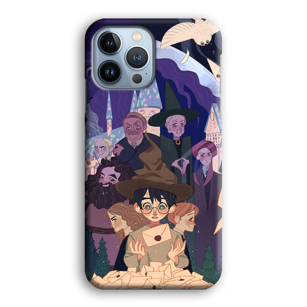 Harry Potter Imagine The Magic Letter iPhone 13 Pro Max Case