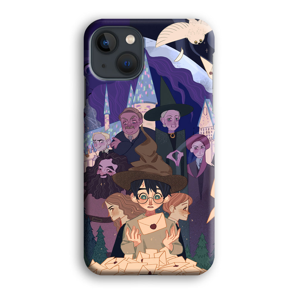 Harry Potter Imagine The Magic Letter iPhone 13 Case