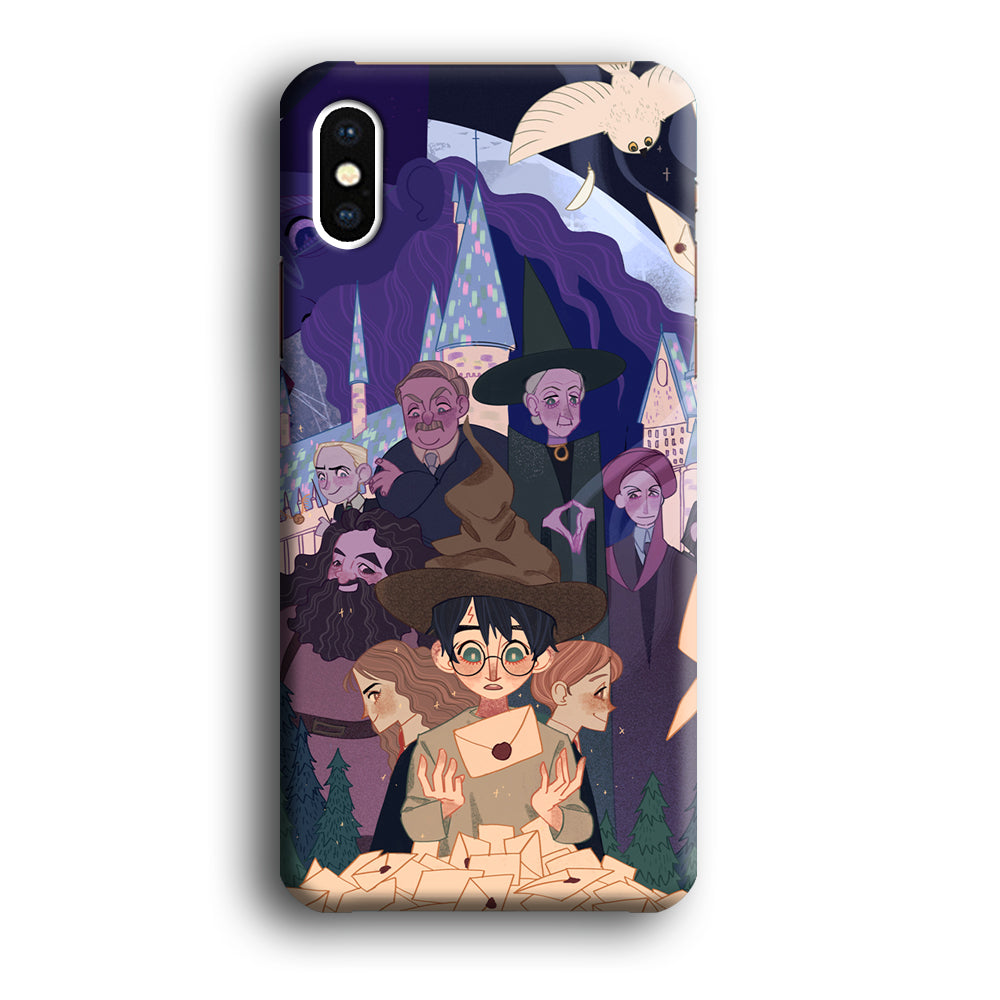 Harry Potter Imagine The Magic Letter iPhone X Case