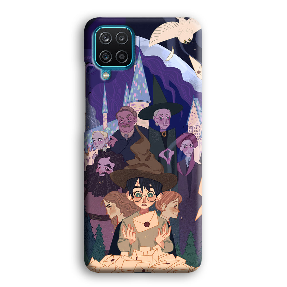 Harry Potter Imagine The Magic Letter Samsung Galaxy A12 Case