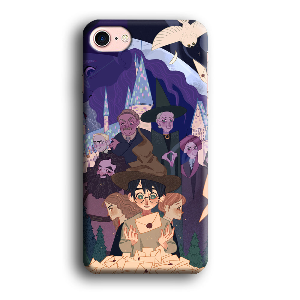 Harry Potter Imagine The Magic Letter iPhone 8 Case