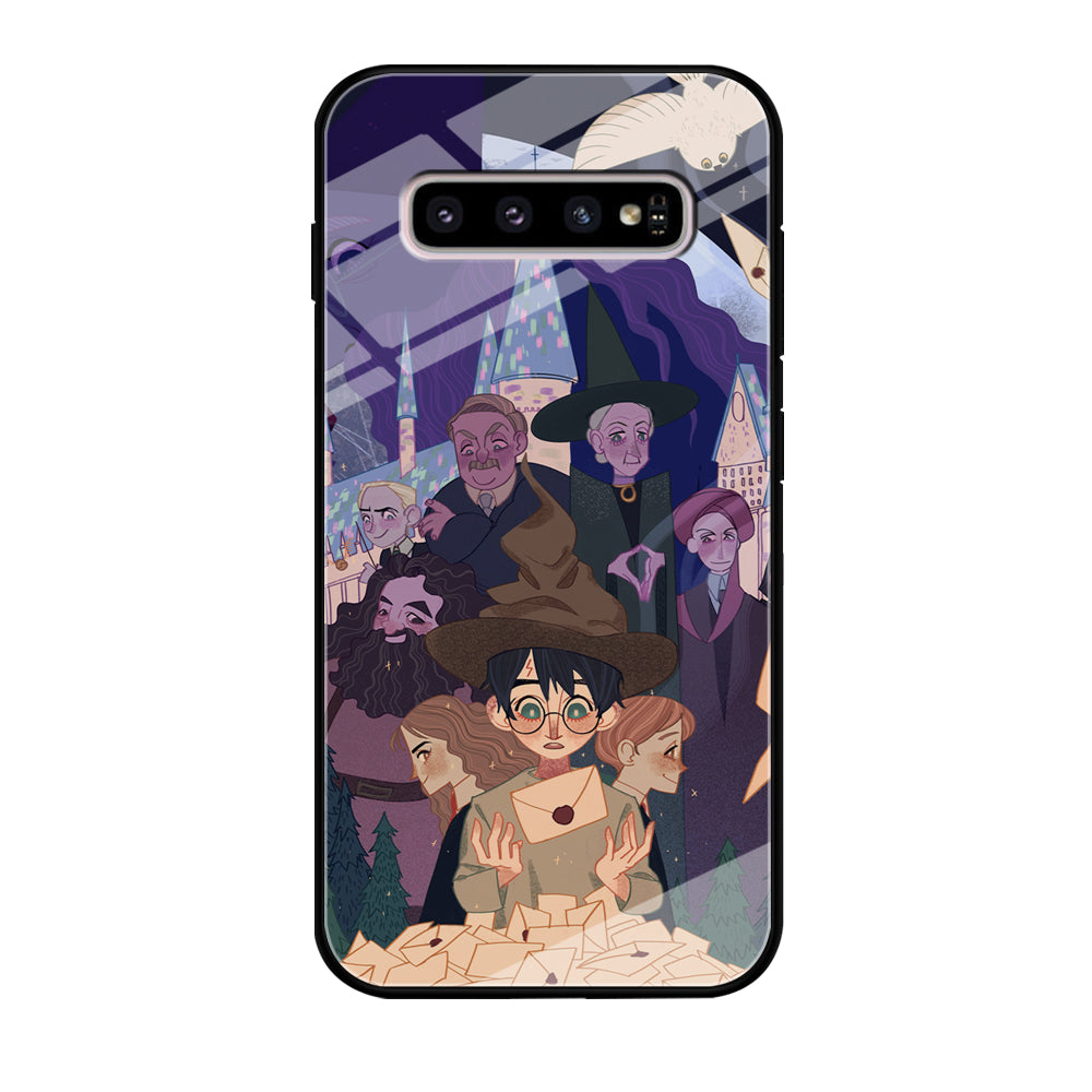 Harry Potter Imagine The Magic Letter Samsung Galaxy S10 Case