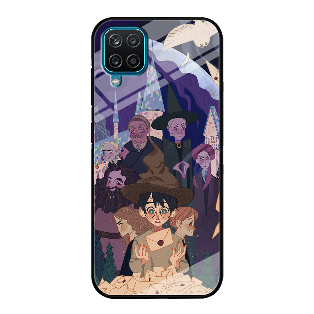 Harry Potter Imagine The Magic Letter Samsung Galaxy A12 Case