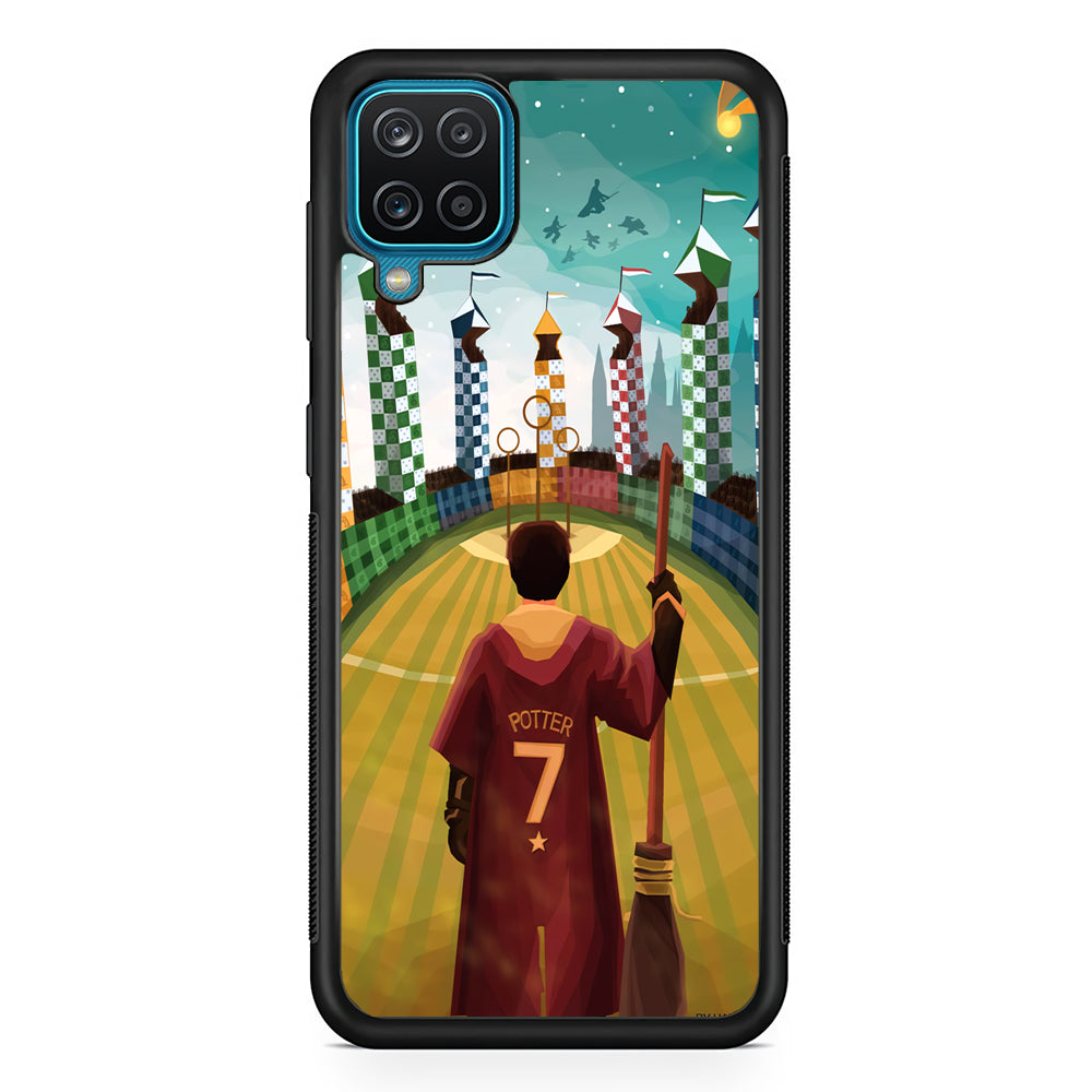 Harry Potter Quidditch Number 7 Samsung Galaxy A12 Case