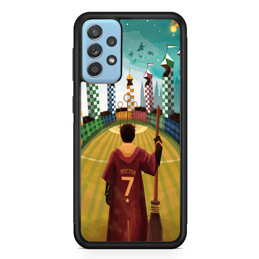 Harry Potter Quidditch Number 7 Samsung Galaxy A52 Case