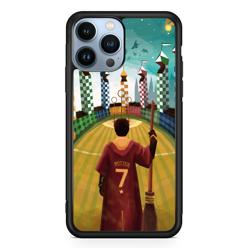 Harry Potter Quidditch Number 7 iPhone 13 Pro Max Case