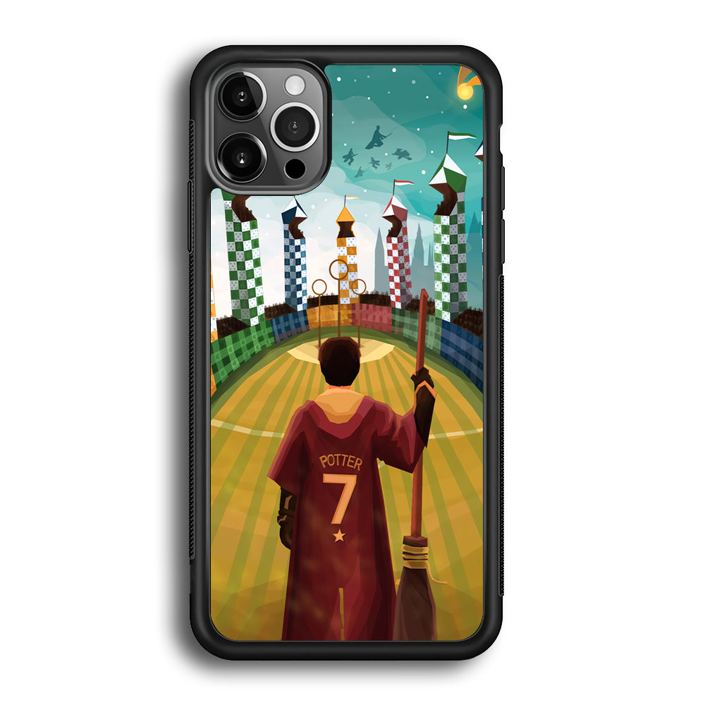 Harry Potter Quidditch Number 7 iPhone 12 Pro Max Case