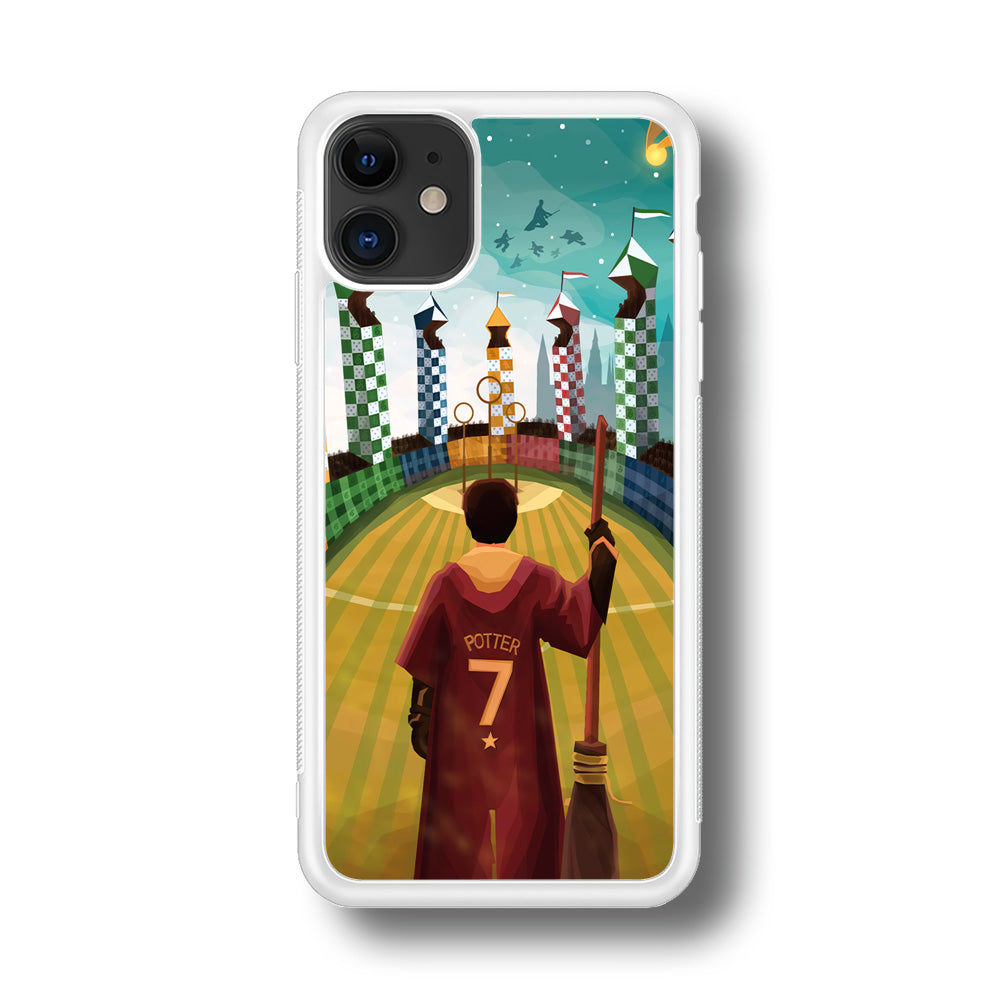 Harry Potter Quidditch Number 7 iPhone 11 Case