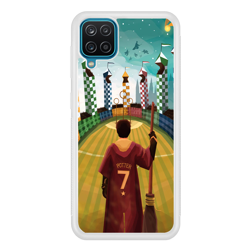 Harry Potter Quidditch Number 7 Samsung Galaxy A12 Case