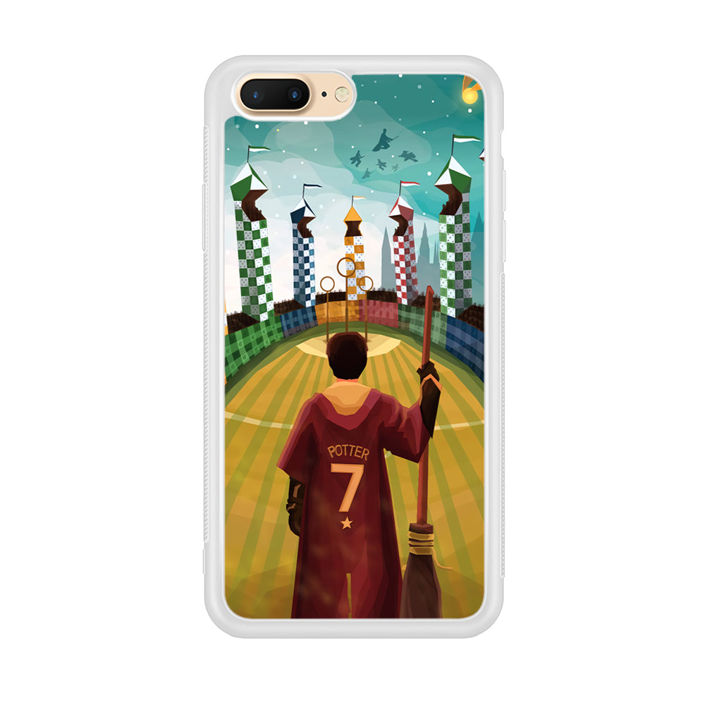 Harry Potter Quidditch Number 7 iPhone 8 Plus Case