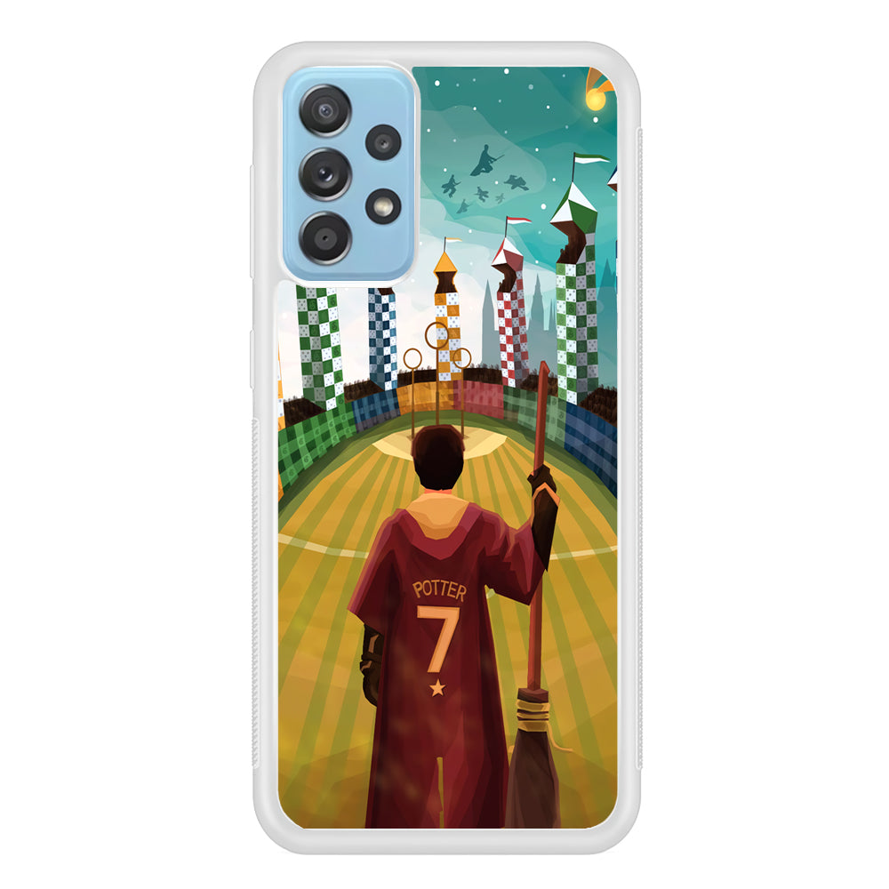 Harry Potter Quidditch Number 7 Samsung Galaxy A52 Case