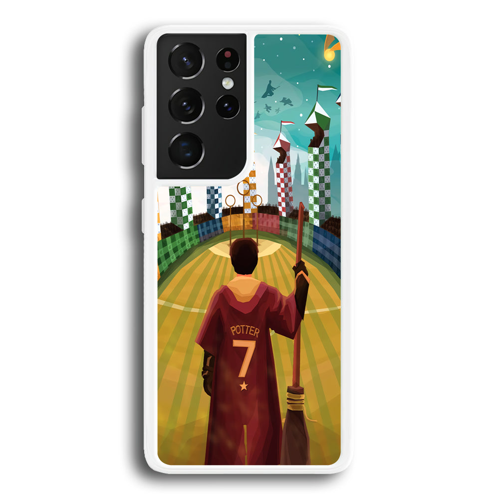 Harry Potter Quidditch Number 7 Samsung Galaxy S21 Ultra Case