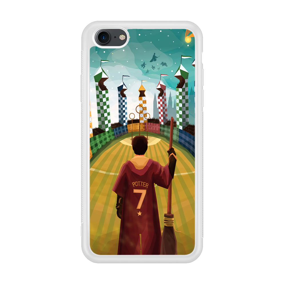 Harry Potter Quidditch Number 7 iPhone 8 Case