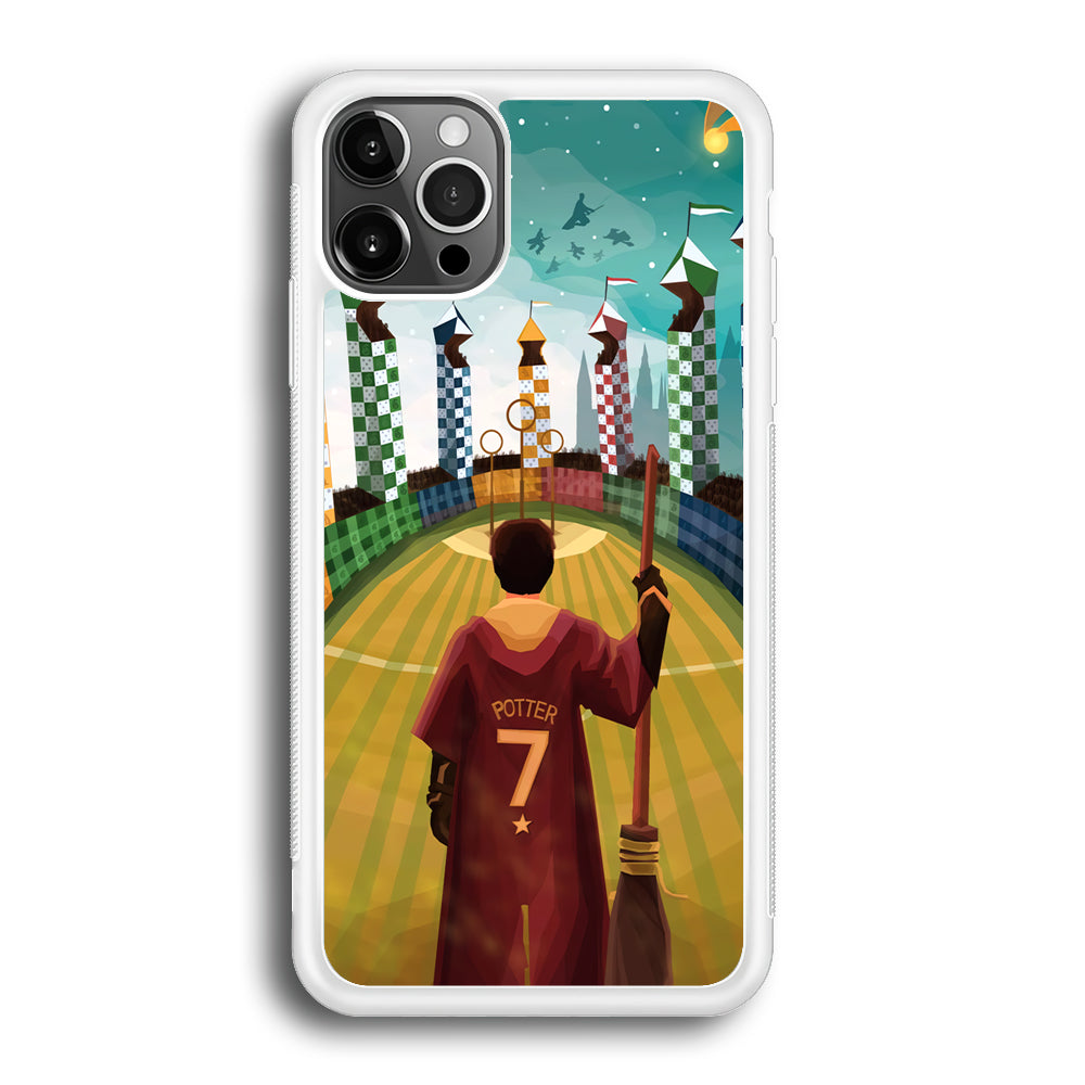 Harry Potter Quidditch Number 7 iPhone 12 Pro Max Case