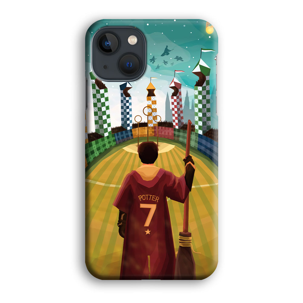 Harry Potter Quidditch Number 7 iPhone 13 Case