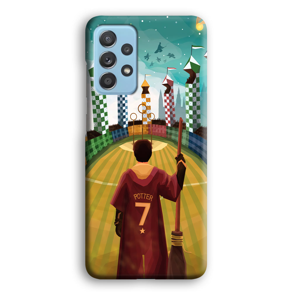 Harry Potter Quidditch Number 7 Samsung Galaxy A52 Case