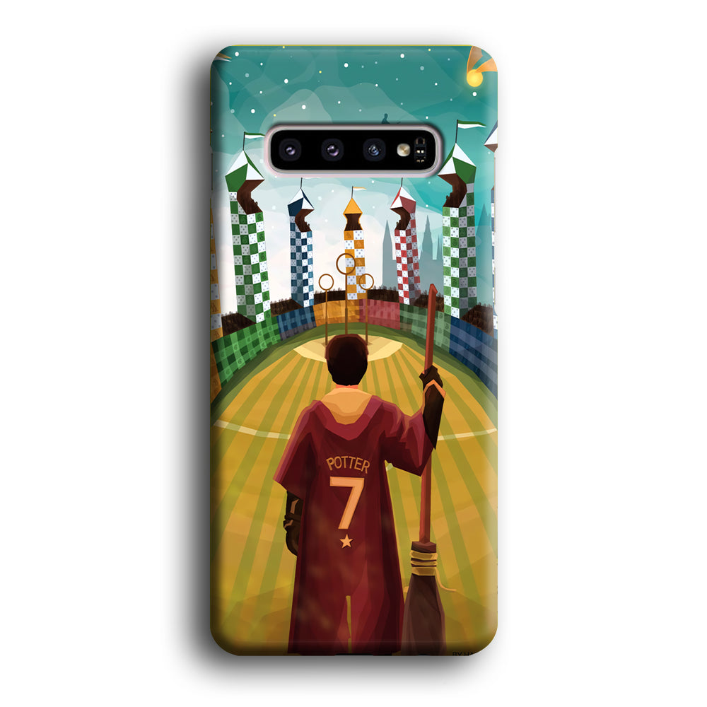 Harry Potter Quidditch Number 7 Samsung Galaxy S10 Case