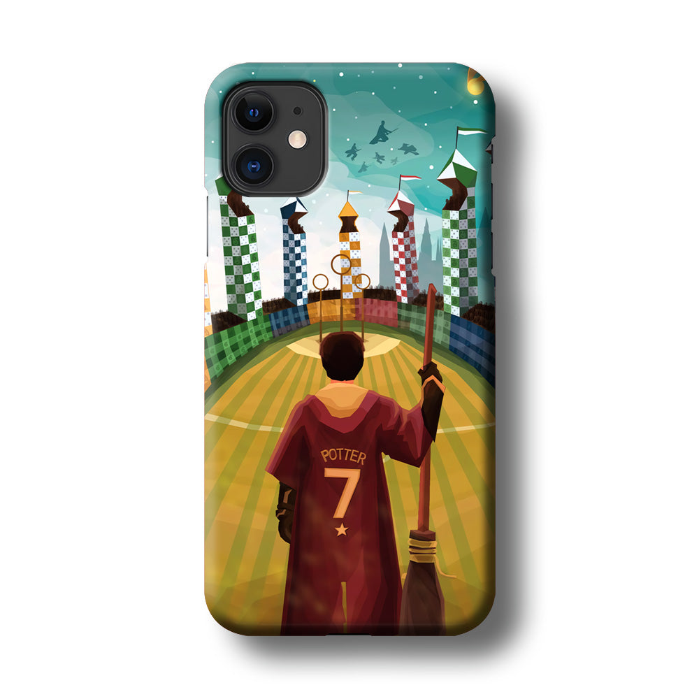 Harry Potter Quidditch Number 7 iPhone 11 Case