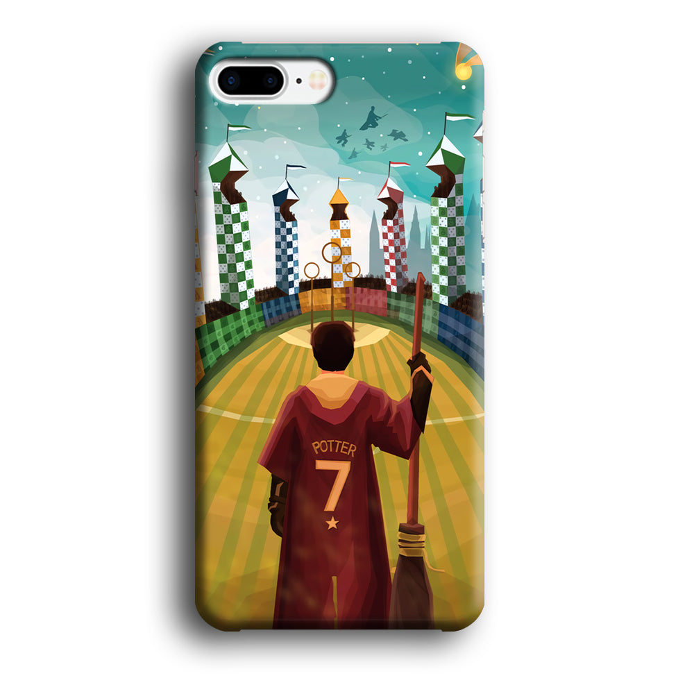 Harry Potter Quidditch Number 7 iPhone 8 Plus Case