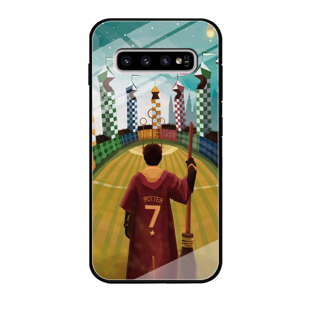 Harry Potter Quidditch Number 7 Samsung Galaxy S10 Case