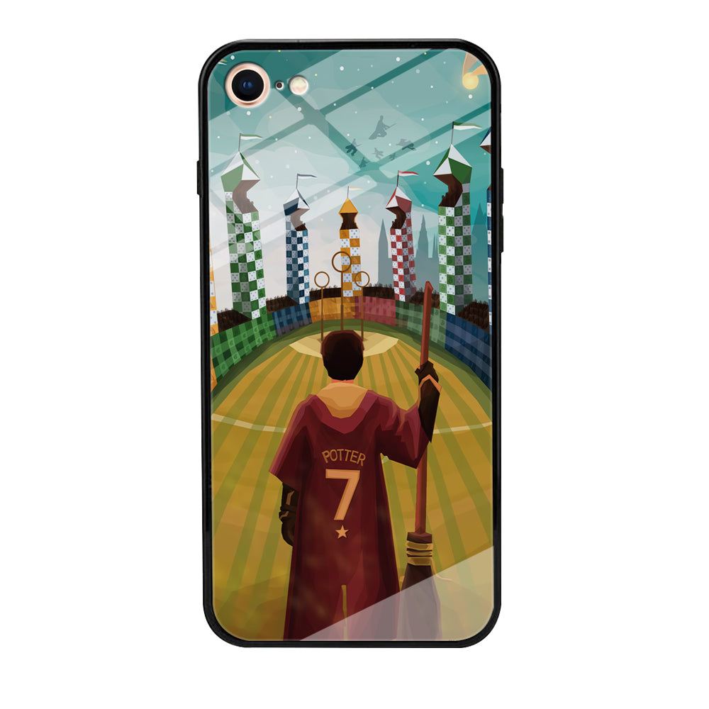 Harry Potter Quidditch Number 7 iPhone 8 Case