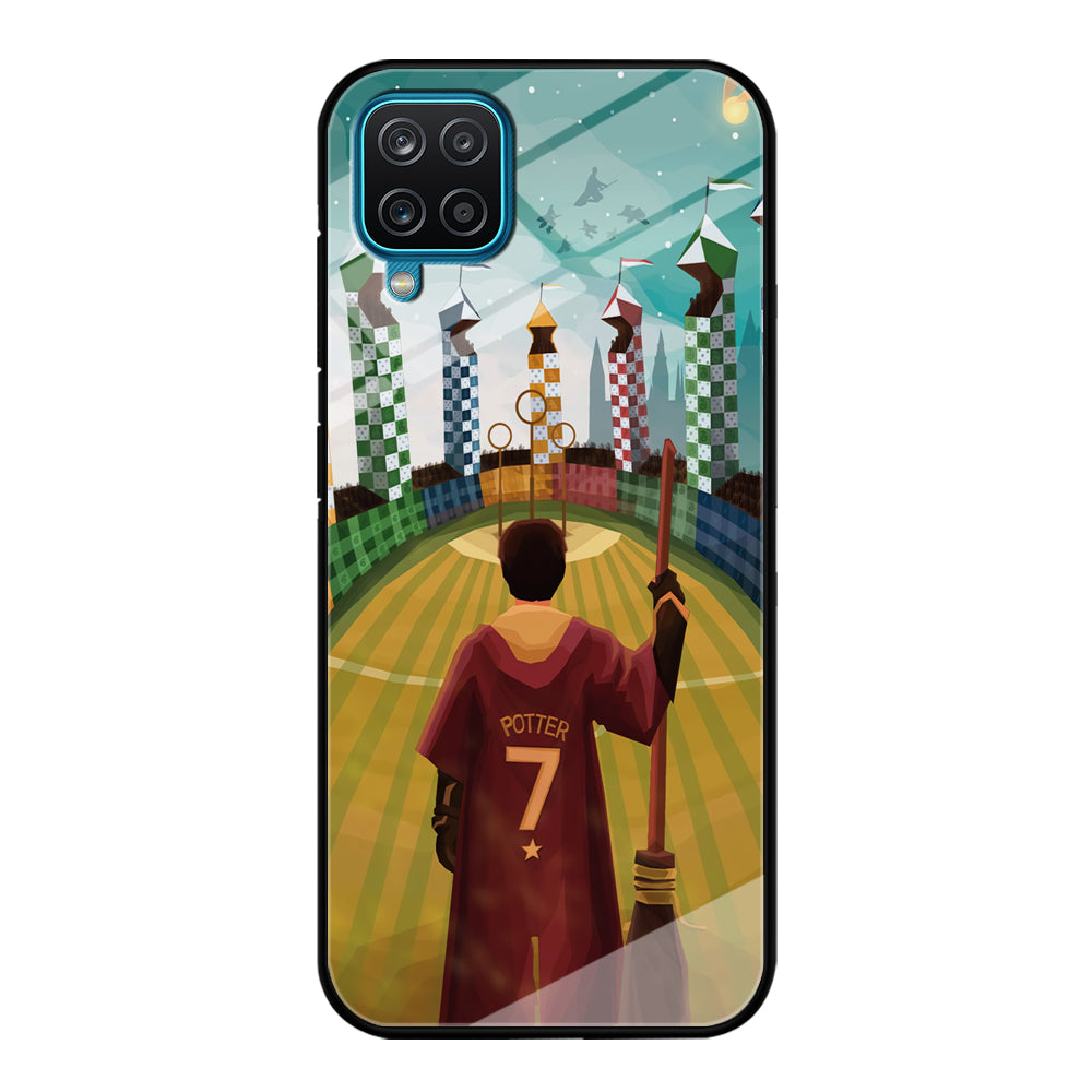 Harry Potter Quidditch Number 7 Samsung Galaxy A12 Case