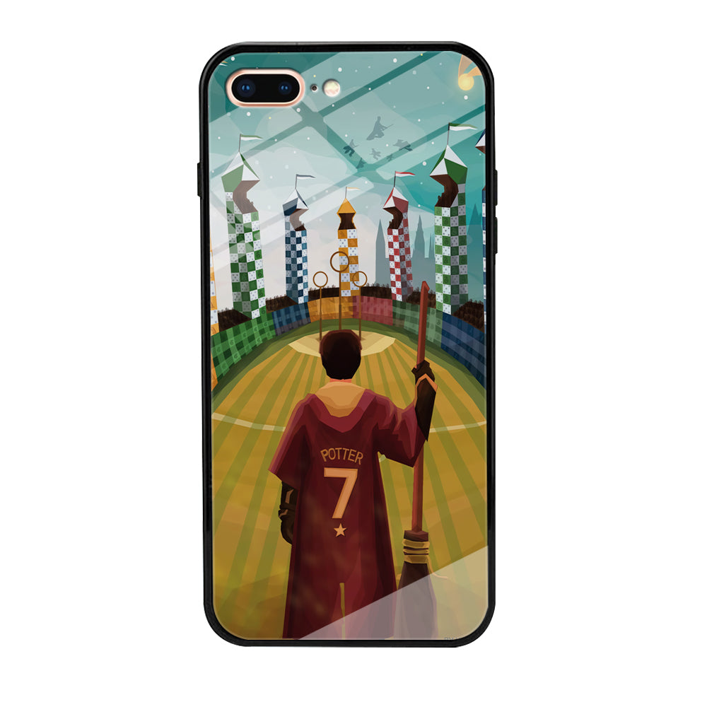 Harry Potter Quidditch Number 7 iPhone 8 Plus Case