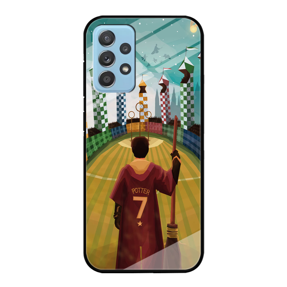 Harry Potter Quidditch Number 7 Samsung Galaxy A52 Case