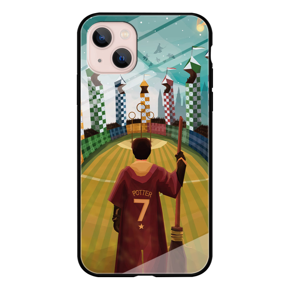 Harry Potter Quidditch Number 7 iPhone 13 Case