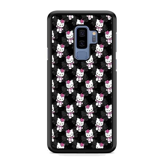 Hello Kitty Black Bland Winter Samsung Galaxy S9 Plus Case