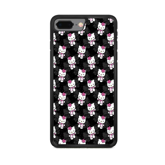 Hello Kitty Black Bland Winter iPhone 7 Plus Case