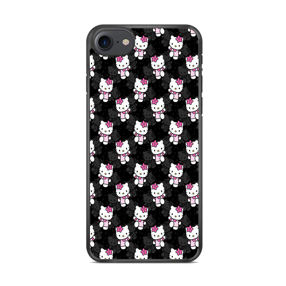 Hello Kitty Black Bland Winter iPhone 7 Case