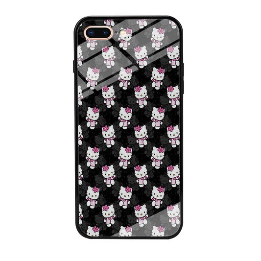 Hello Kitty Black Bland Winter iPhone 8 Plus Case