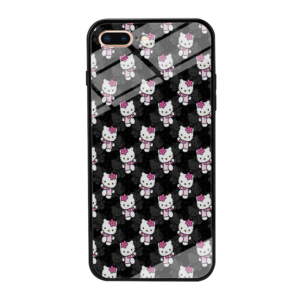 Hello Kitty Black Bland Winter iPhone 7 Plus Case