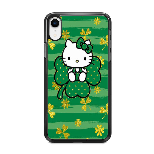 Hello Kitty Clover Green iPhone XR Case