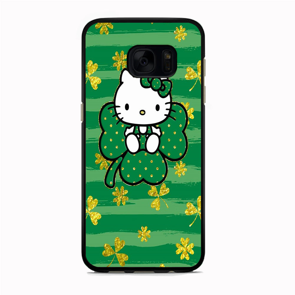 Hello Kitty Clover Green Samsung Galaxy S7 Case