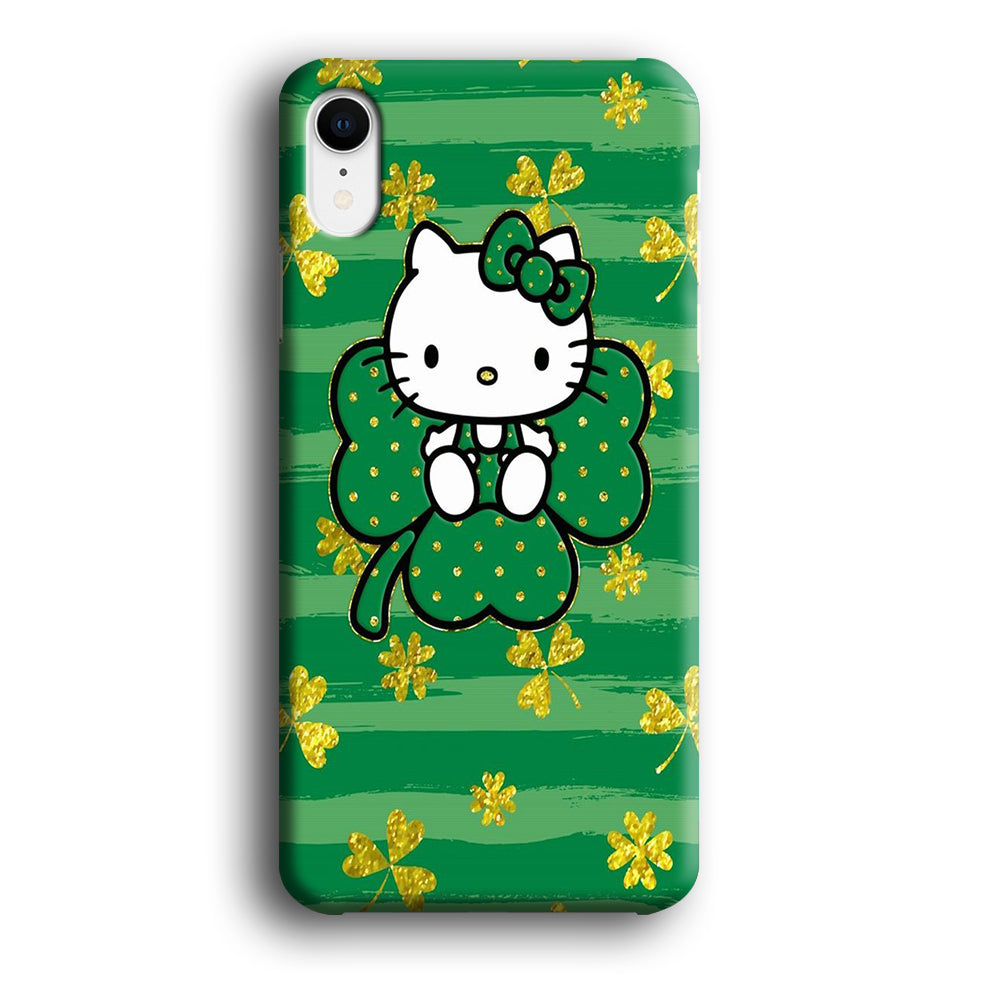 Hello Kitty Clover Green iPhone XR Case