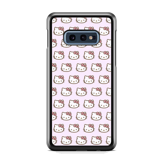 Hello Kitty Doodle Character Samsung Galaxy S10E Case