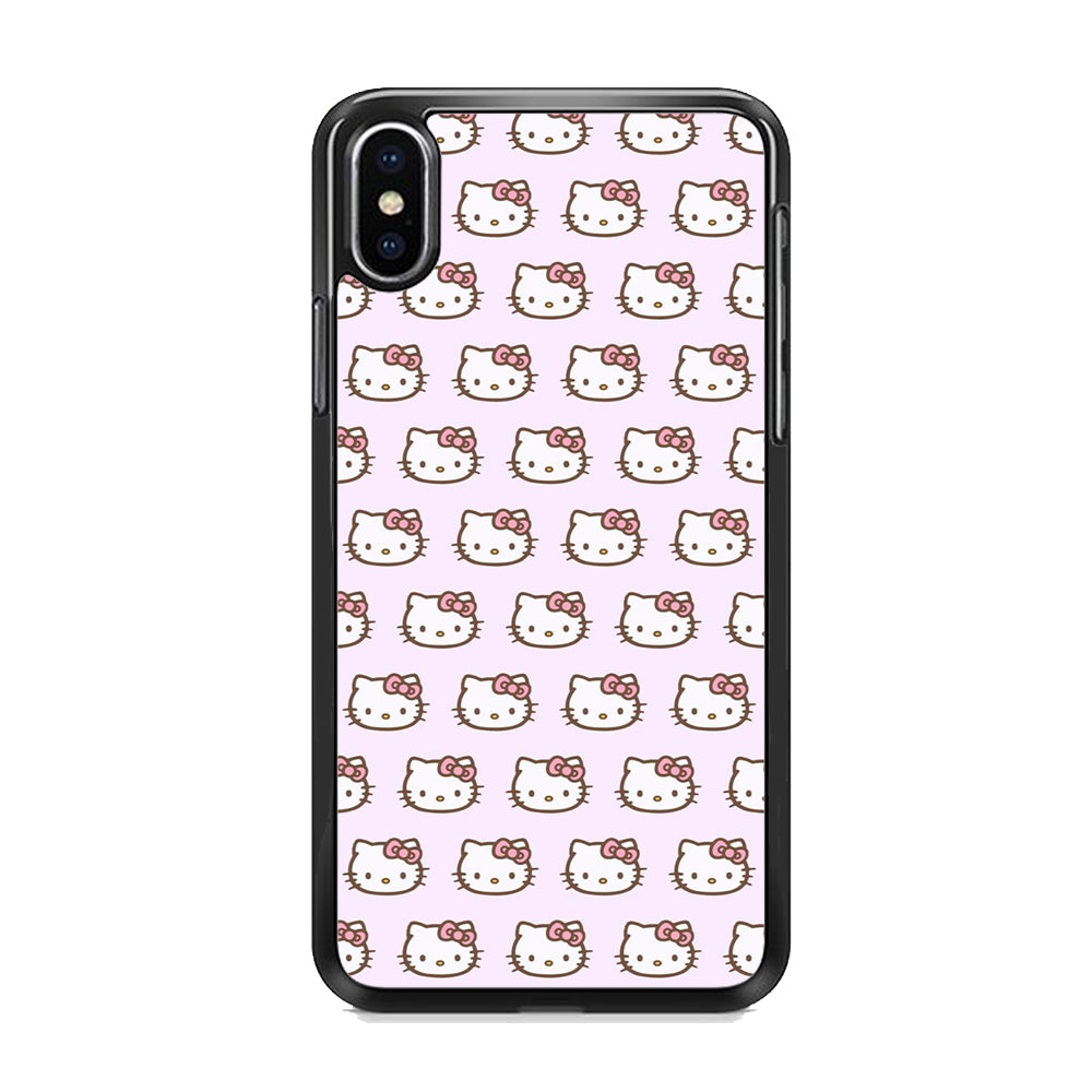 Hello Kitty Doodle Character iPhone X Case