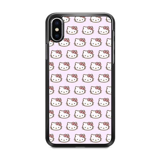 Hello Kitty Doodle Character iPhone X Case
