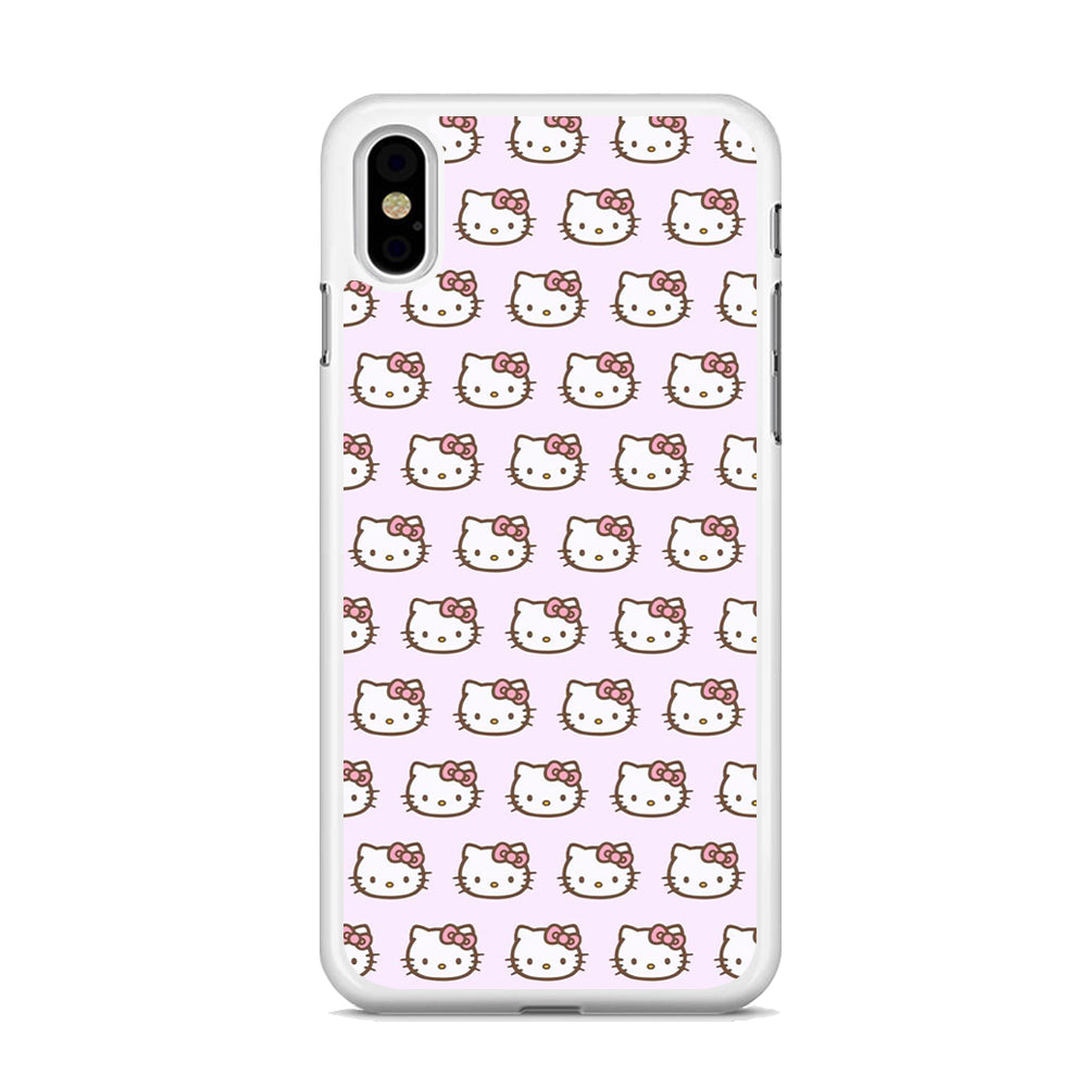 Hello Kitty Doodle Character iPhone X Case
