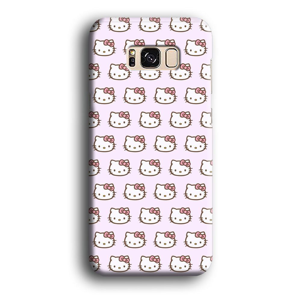 Hello Kitty Doodle Character Samsung Galaxy S8 Case