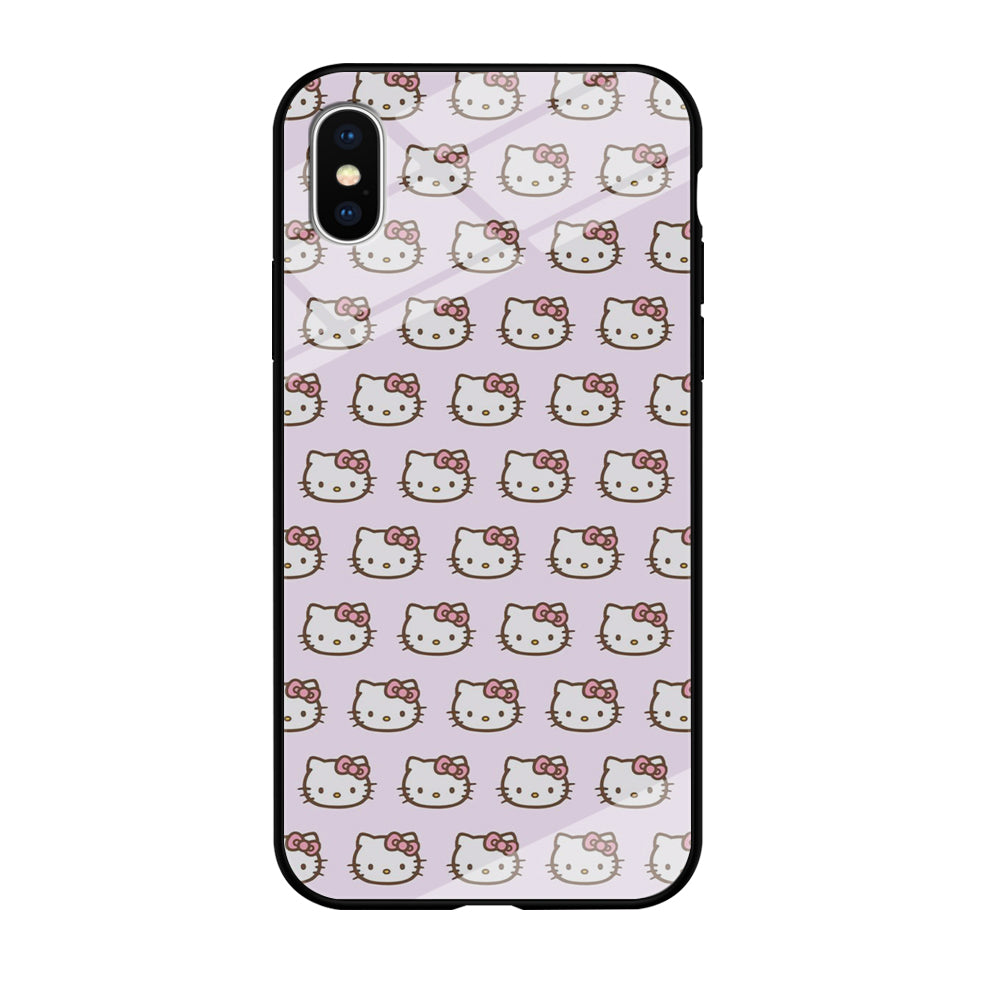 Hello Kitty Doodle Character iPhone X Case