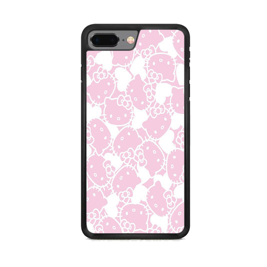 Hello Kitty Pink White iPhone 7 Plus Case