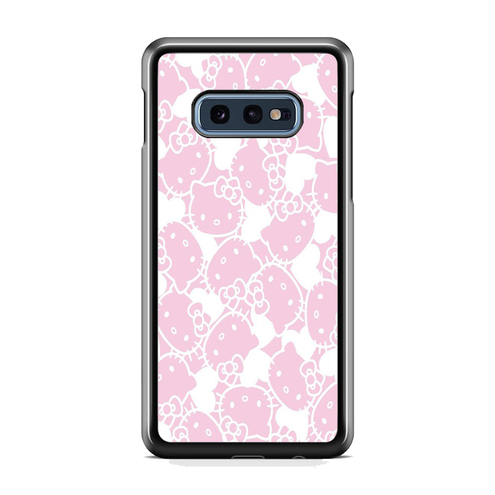 Hello Kitty Pink White Samsung Galaxy S10E Case