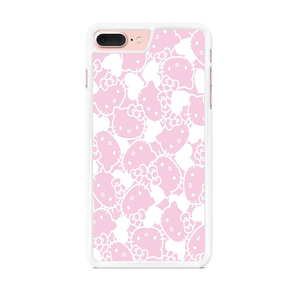Hello Kitty Pink White iPhone 7 Plus Case