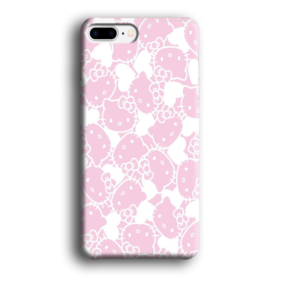 Hello Kitty Pink White iPhone 7 Plus Case